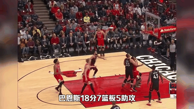 猛龙碾压青岛队，约基奇统治全场