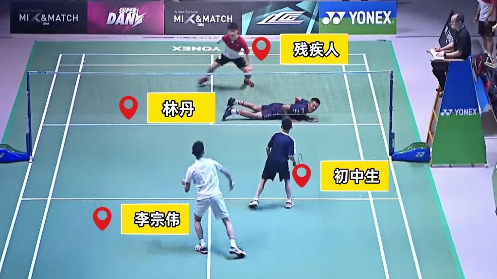 日本羽毛球队血洗泰国羽毛球队，李宗伟统治全场