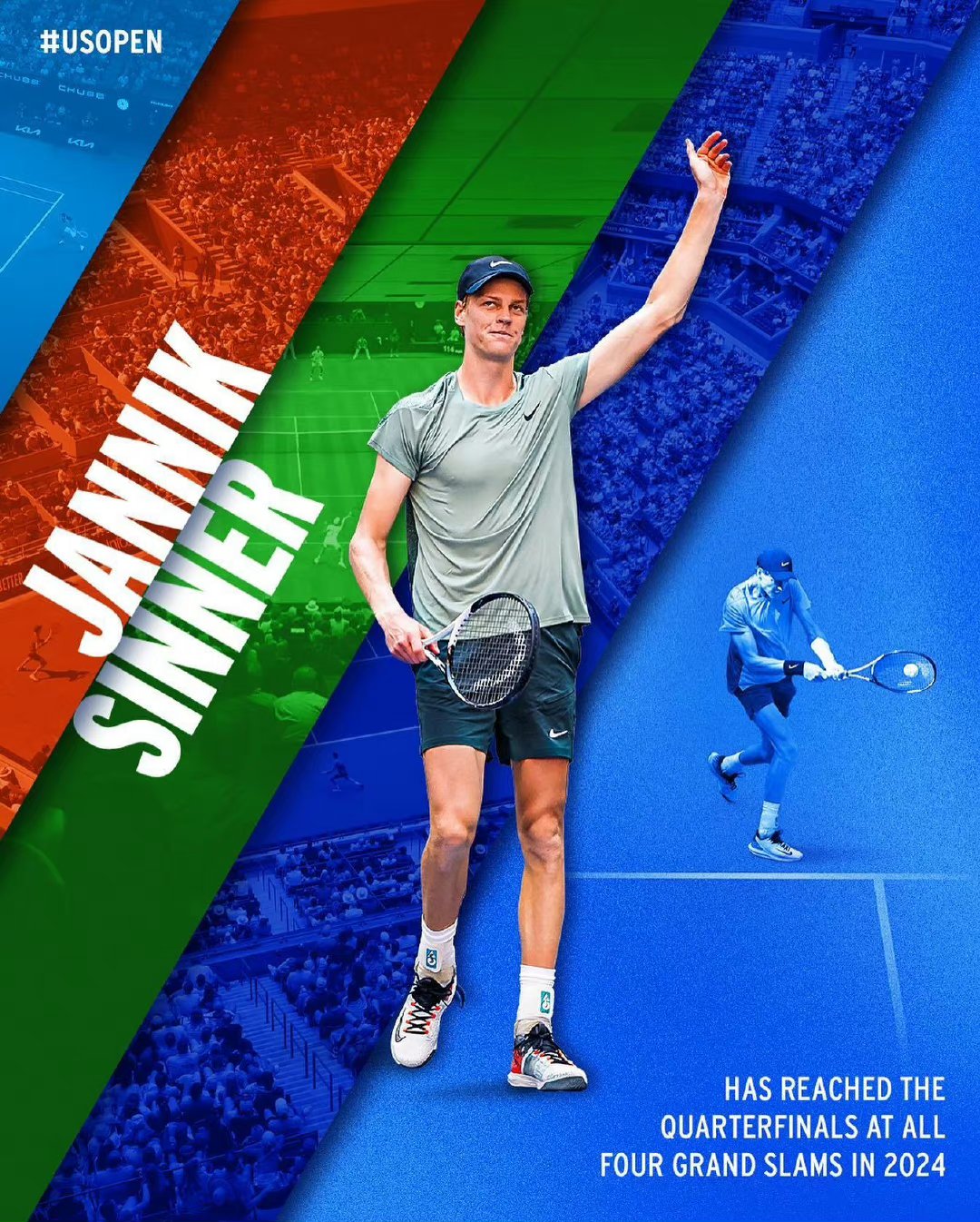 美网横扫戴维斯杯，辛纳统治全场