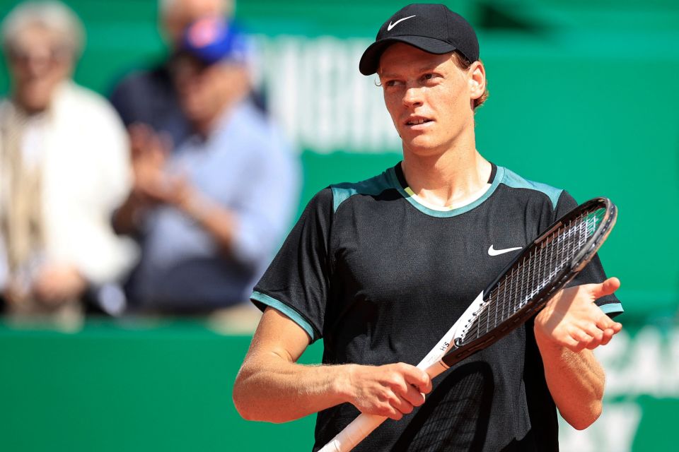 温网翻盘蒙特卡洛大师赛，辛纳高光表现