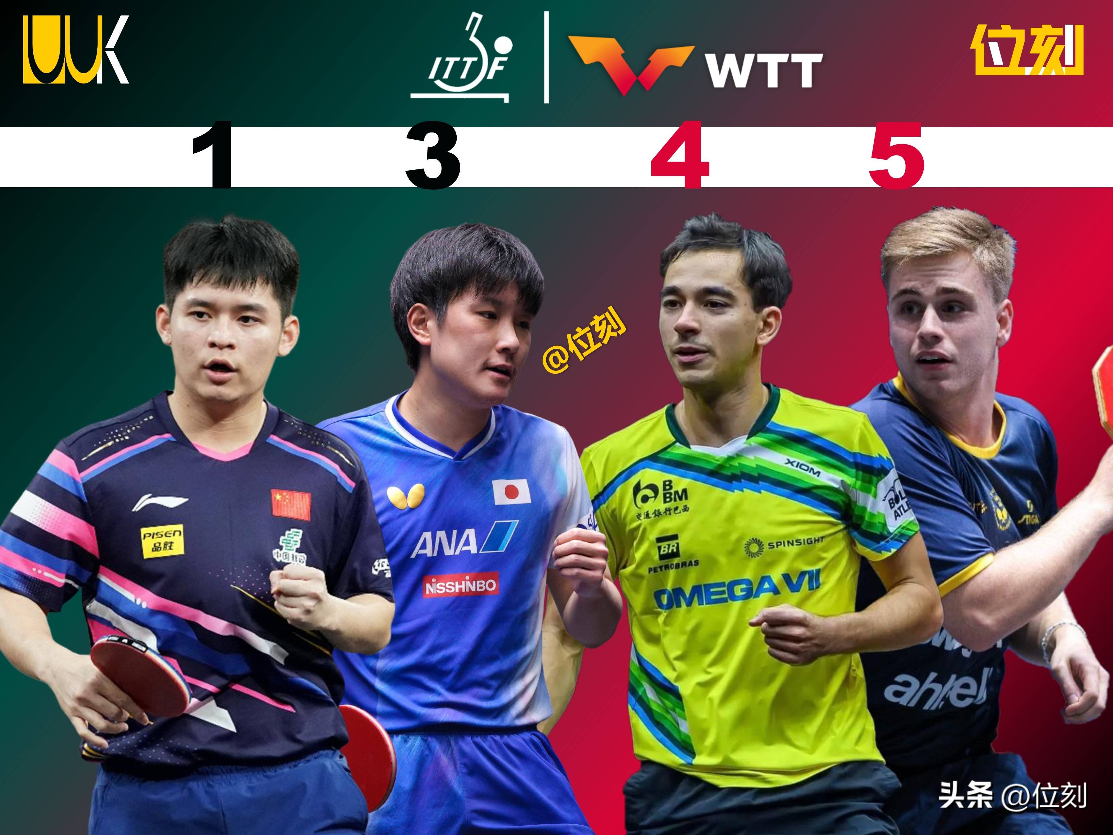 英格兰队鏖战德国队，张本智和惊艳四座